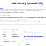Registrarse en D-STAR – Guia rapida